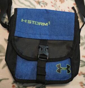 Under Armour UA Storm sling bag, a water-resistant crossbody bag